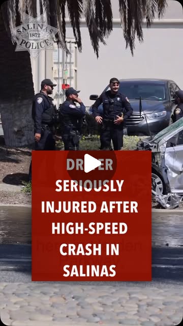 Salinas driver seriously injured in fire hydrant crash