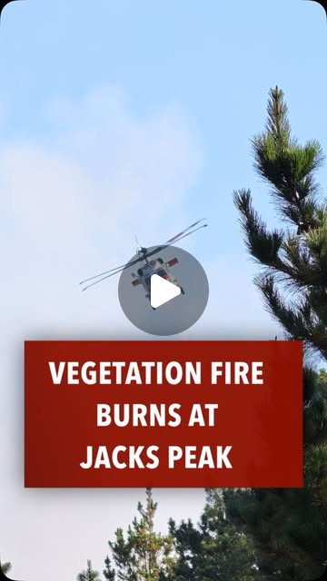 Jacks Peak vegetation fire response